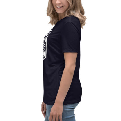 Women's Relaxed T-Shirt - navy - Image 4
